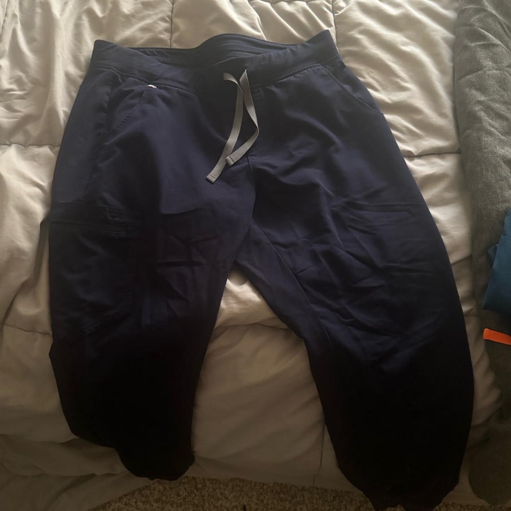 FIGS Navy Blue Scrub Joggers